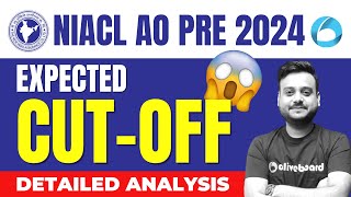 NIACL AO Expected CUT OFF Analysis by Shubham Sir [upl. by Tnias]