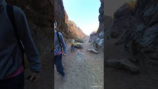 Austin approaching the first rope of Goldstrike hot springs trail [upl. by Mitchell894]