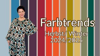 Farbtrends HerbstWinter 20242025🍂⛄️ [upl. by Ihp]