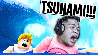 HAGUPIT ng Monster TSUNAMI  GRABE TO  Roblox [upl. by Akimat831]