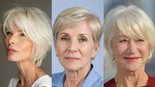 GreySilver Pixie✂️Haircuts For Womens  hairstyles for short amp long hairs [upl. by Aimar477]