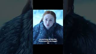 Brandon Stark confessed to Sansa shorts gameofthrones [upl. by Celinda]