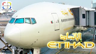 TRIP REPORT  The Etihad B777 Excellence  Abu Dhabi to Rome  ETIHAD Boeing 777 [upl. by Pudens]