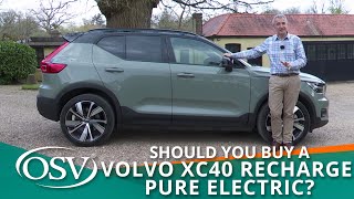 Volvo XC40 Recharge Pure Electric  Should You Buy One in 2022 [upl. by Yehc]