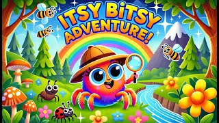 Itsy Bitsy Spiders Big Adventure 🌟 Fun Song for Kids  kids songs [upl. by Suoirrad]