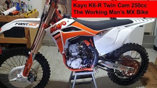 Kayo K6R Dual Cam 250The Working Mans MX Bike [upl. by Robbins]