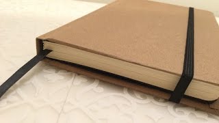 DIY Moleskine JournalSketchbook Textblock Part 1 [upl. by Robenia]