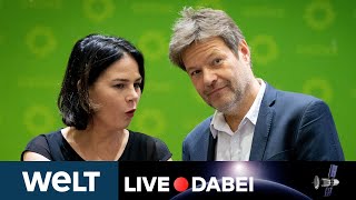 GRÜNENPARTEITAG Abschied von der Parteispitze  Baerbock und Habeck treten ab  WELT Live dabei [upl. by Ettelrahc257]