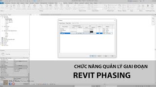 CHỨC NĂNG QUẢN LÝ GIAI ĐOẠN  REVIT PHASING [upl. by Gnilyam21]