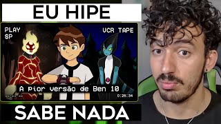 CHAQUETRIX A PIOR VERSÃO DE BEN 10  Eu Hipe  Leozin React [upl. by Adnanref]