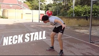 Neck Stall Tutorial ● Learn how to put the Ball on your Neck ● Football Freestyle [upl. by Rizzo]