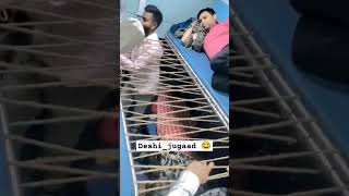 indianrailways trains berth deshijugaad funny train irctc [upl. by Naujled]