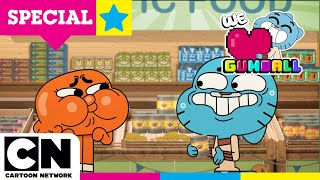 Gumball vastgelegd  De Wonderlijke Wereld van Gumball  Cartoon Network Nederland [upl. by Aidin]