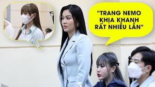 Bị hại Phạm Lệ Khanh nói về bản án với hot girl Trang Nemo [upl. by Nymrak280]