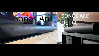 Sonos Arc vs Sonos Arc Ultra  Movie Test [upl. by Letta513]