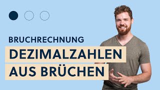 Einfach Brüche in Dezimalzahlen umformen [upl. by Sirovart]