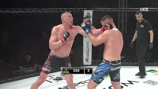 Gala MMA Hegemon Marek Grędysa vs Szymon Petka MMA 100 kg [upl. by Eciram523]