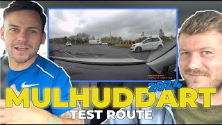 Mulhuddart Driving Test Route 3  New 2024 [upl. by Ecyac]