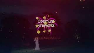 Optimum Fireworks  Grantley Hall Wedding Pyromusical [upl. by Jaddan]