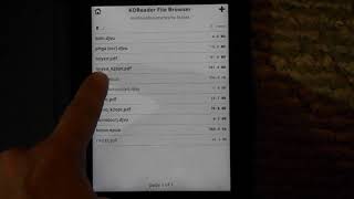 5 koreader djvu comparison kindle paperwhite3 with pocketbook inkpad840 [upl. by Brace]