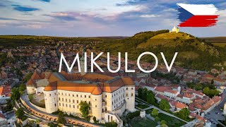 Mikulov Czech Republic from drone 4K [upl. by Elleahcim]