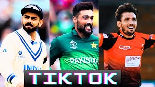 Cricket Tiktok  Viral Tiktok  Pak Team  India Team  Mk Cricket Edits [upl. by Ahsekahs]