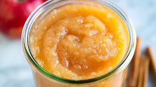 Perfect Homemade Applesauce Recipe [upl. by Helenka]