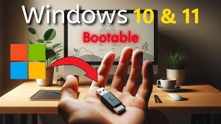 WINDOWS 10 amp 11 BOOTABLE USB EASIEST WAY TO MAKE BOOTABLE USB FLASH DRIVE🖥 [upl. by Notsej462]