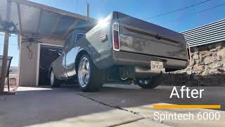 71 C10 exhaust swap Spintech 6000 [upl. by Llertnor25]