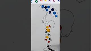 Satisfying Colordrop Art Technique satisfying art viralvideo shorts [upl. by Anhaj793]