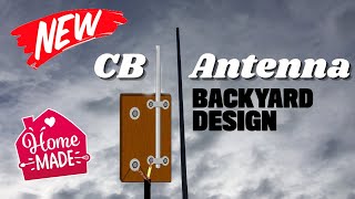 Ground plane CB antenna design using a pipe as element [upl. by Ennailuj]