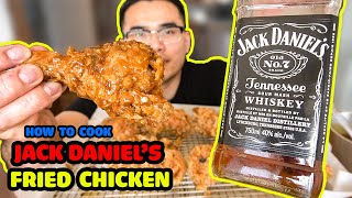 How to cook JACK DANIELS FRIED CHICKEN [upl. by Nahij]