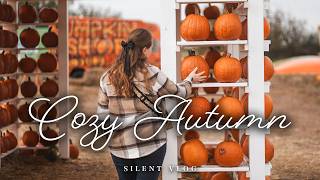 The Coziest Fall Day🎃🍂  Cozy Vibes Pumpkin Patch  Slow Living Vlog [upl. by Clarisse]