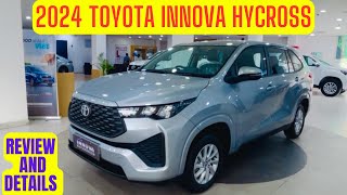 Toyota Innova Hycross 2024 Model  Review And Details [upl. by Marpet406]