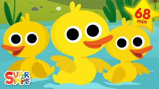 500 Ducks  More Kids Counting Songs  Kids Songs  Super Simple Songs [upl. by Casar140]