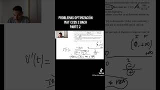 Problemas Optimización Mat CCSS 2 Bach Parte 2  ProfeDMarquez [upl. by Haikezeh79]