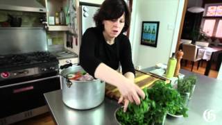 Recipe Making chicken broth with Susan Semenak [upl. by Ayotyal]