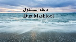 BEAUTIFUL  Dua Mashlool  دعاء المشلول  Abdul Hai Qambar [upl. by Amil]