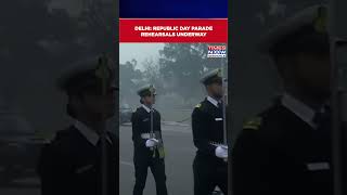 Delhi Republic Day Parade Rehearsals Underway At Kartavya Path In National Capital  Watch shorts [upl. by Sila771]