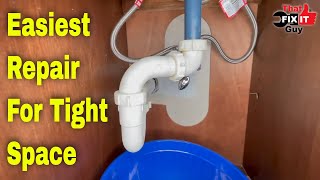 Fixing A Leaky Bathroom Sink Drain Easy Diy Tips For Poor Design And Clog [upl. by Concha]