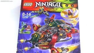 Built in 60 seconds LEGO Ninjago Ronin REX 70735 [upl. by Lirba]