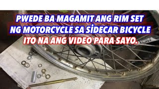 Rim set motorcycle puwede sa Bicycle [upl. by Ravi]