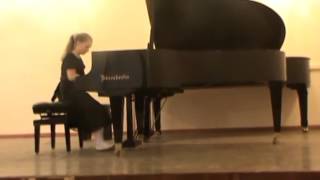 Tchaikovsky Nocturne Op19 No 4 cismoll  Angelina Kuznetsova 10 yo [upl. by Oinesra]