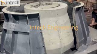 MANHOLE CHAMBER MS MOULD PRECAST PROCESS INTECH ENGINEERING [upl. by Eelannej]