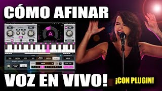 Cómo Afinar Voces en Vivo con un Plugin Increíble [upl. by Aiekahs]