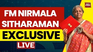 Budget 2024 LIVE Nirmala Sitharaman Exclusive On Modi 30 Budget  India Today  Union Budget 2024 [upl. by Atinomar]