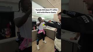 Tyreek Hills Reflexes vs F1 Driver 👀 shorts [upl. by Winni127]