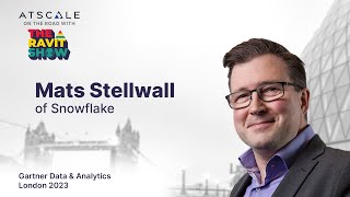 Snowflake Field CTO Mats Stellwall  AtScale on the Road with The Ravit Show [upl. by Sneed]