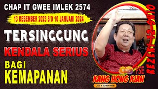 KHK KANG HONG KIAN  RAMALAN 12 SHIO DI BULAN KESEBELAS IMLEK CHAP IT GWEE 20232574 [upl. by Gen]