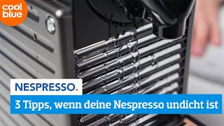 Was kann man machen wenn die Nespresso undicht ist [upl. by Libbie]